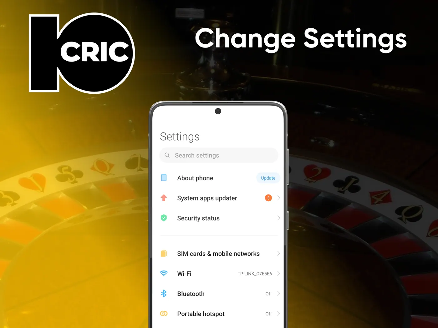 Open access to the application to download, and play in a casino from 10Cric.