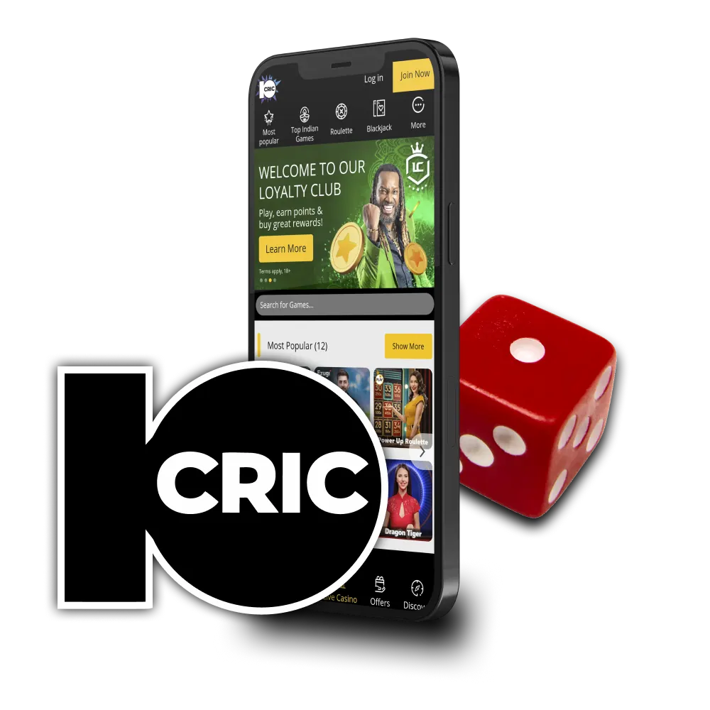 10Cric casino app.