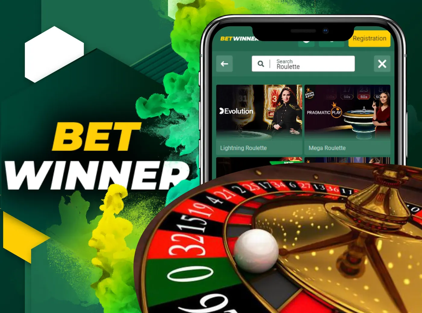 Roulette in the Betwinner app.