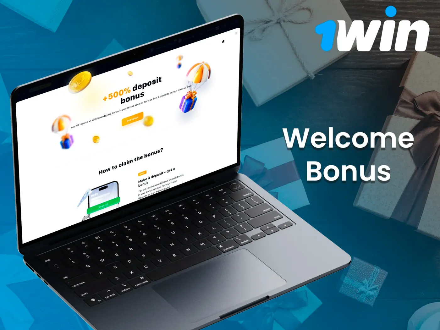 There is a welcome bonus for new customers at 1Win.