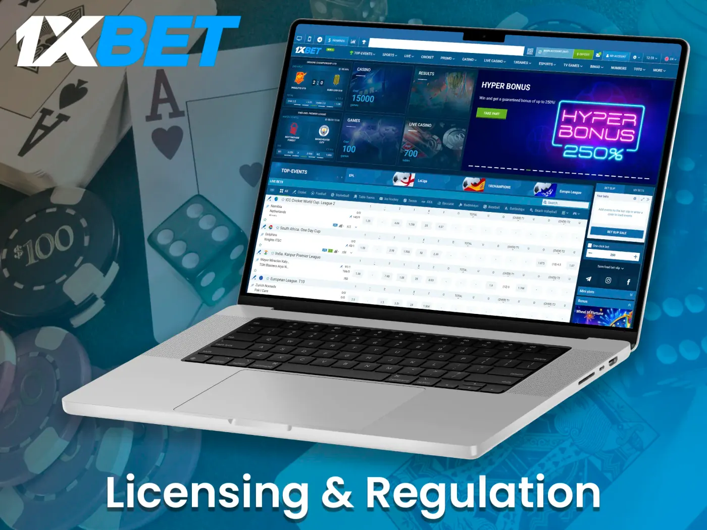 1xbet licensing