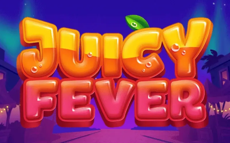 Engage in the Juicy Fever game, accessible on 22Bet.