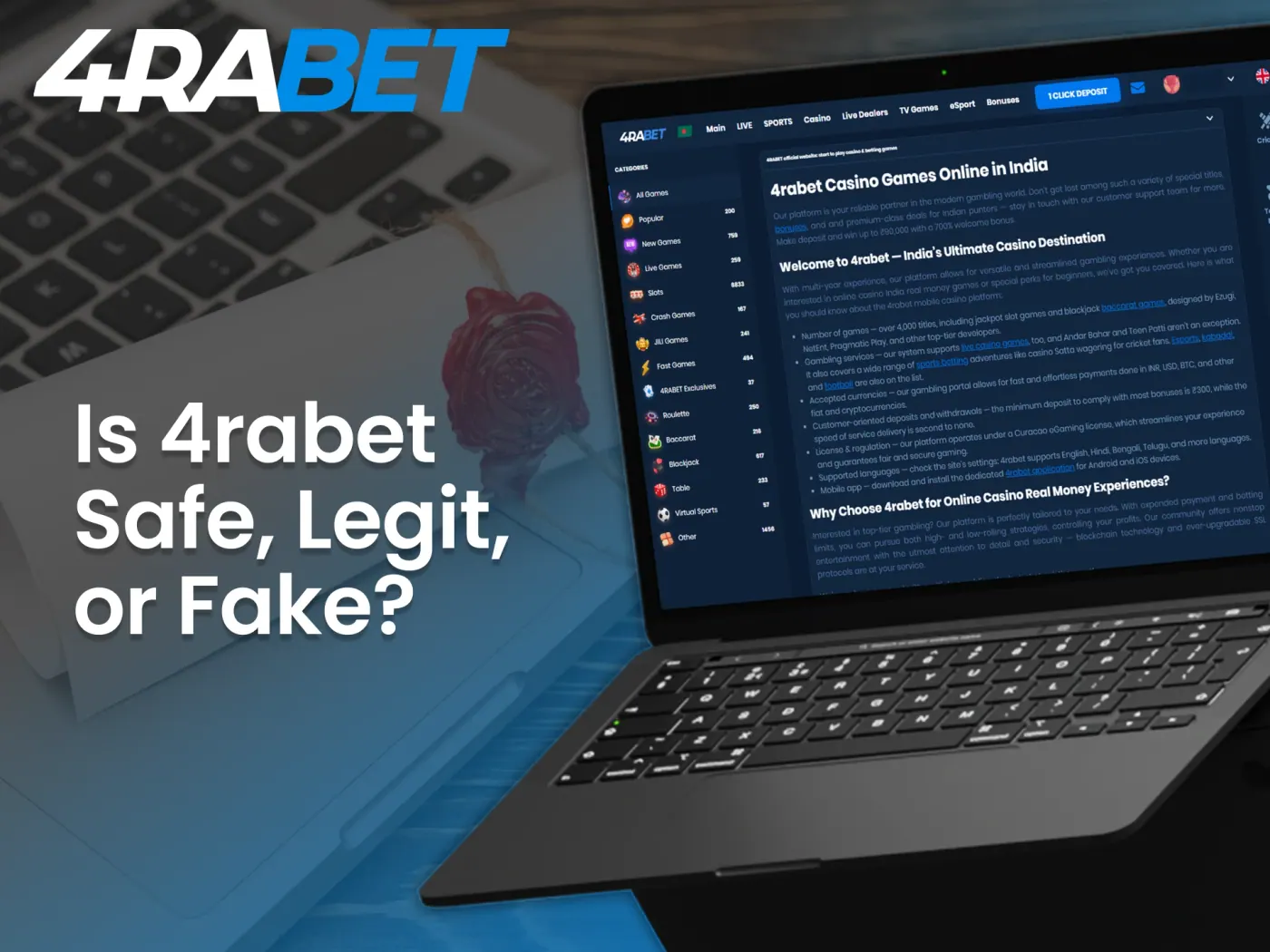 4rabet licence information