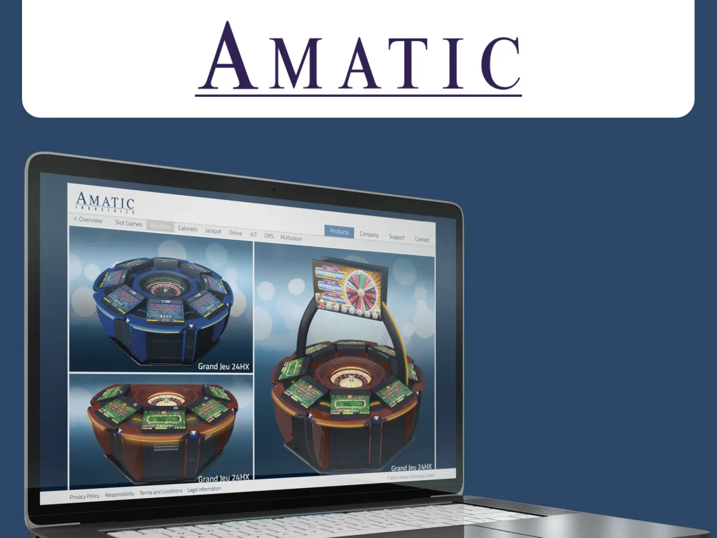 You can play roulette from the developer Amatic.