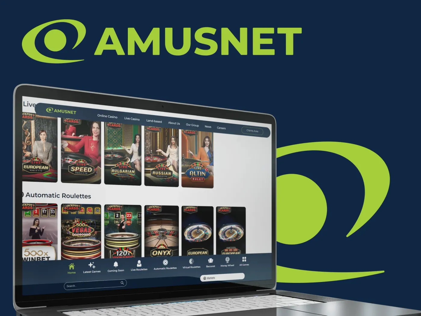 Table games from Amusnet.