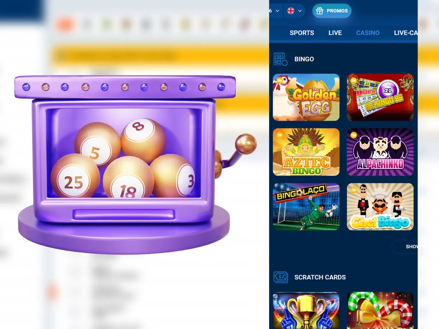 Play lotteries and win jackpot.