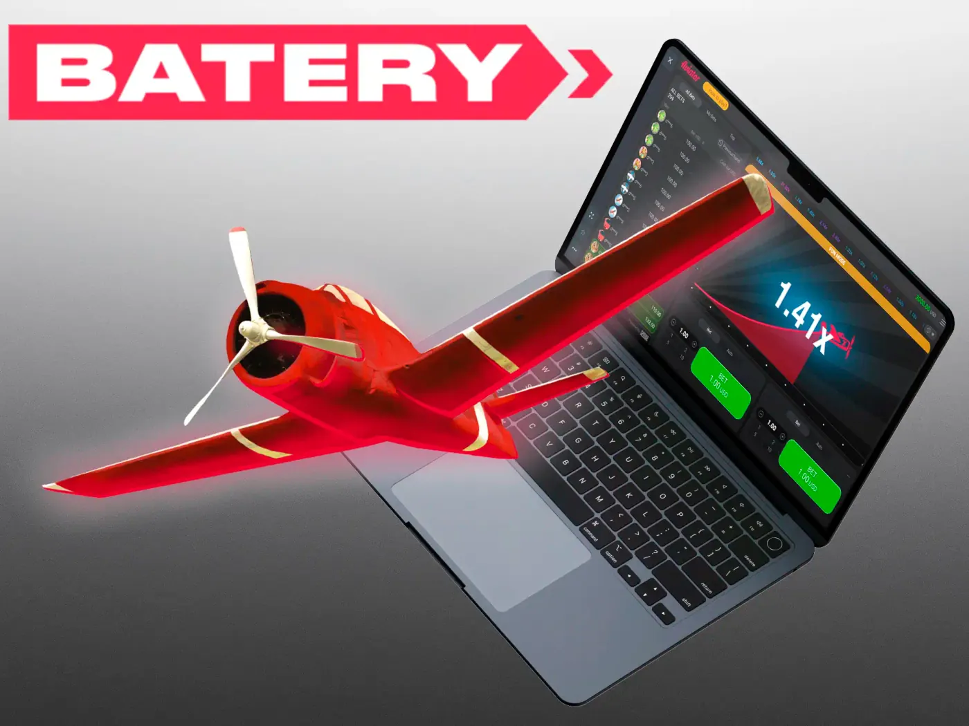 Aviator in the Batery app.