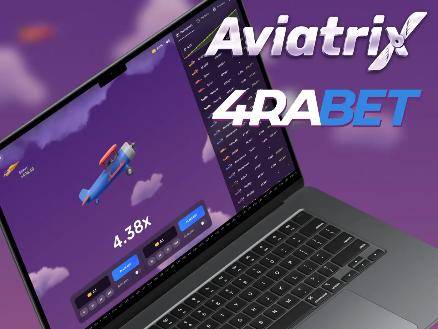 Aviatrix at 4rabet.
