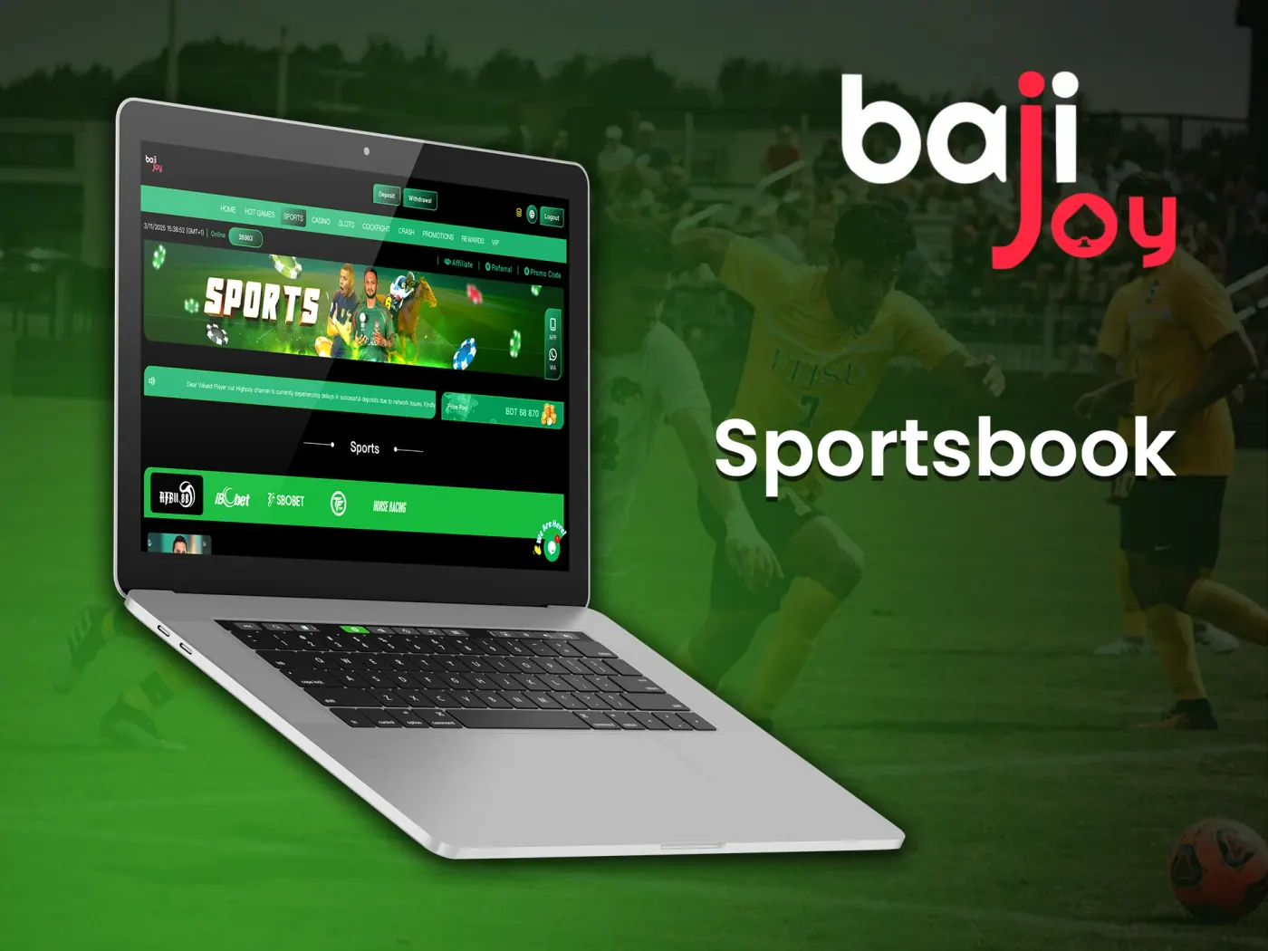 The Bajijoy sportsbook.
