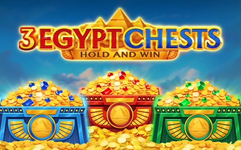 Try the 3 Egypt Chests Hold and Win game on the Batery website.