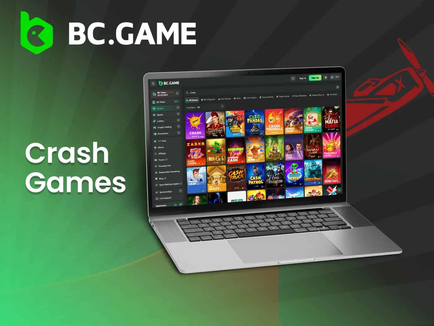 Put your nerves to the test with the thrilling crash games at BC Game.