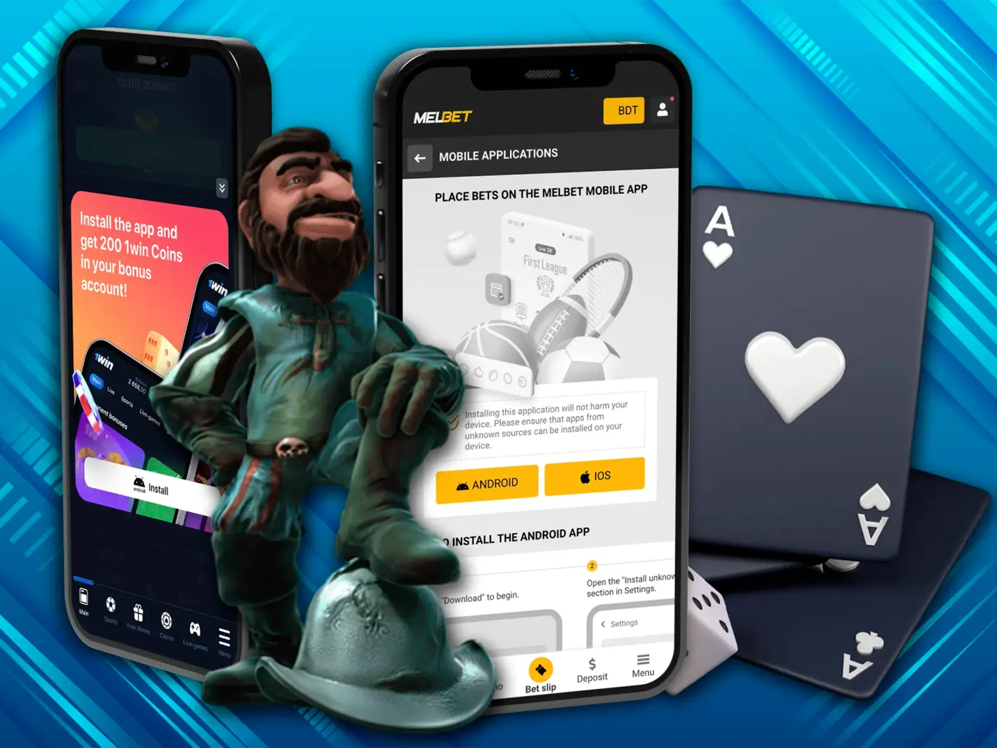 Casino apps for players in Bangladesh.