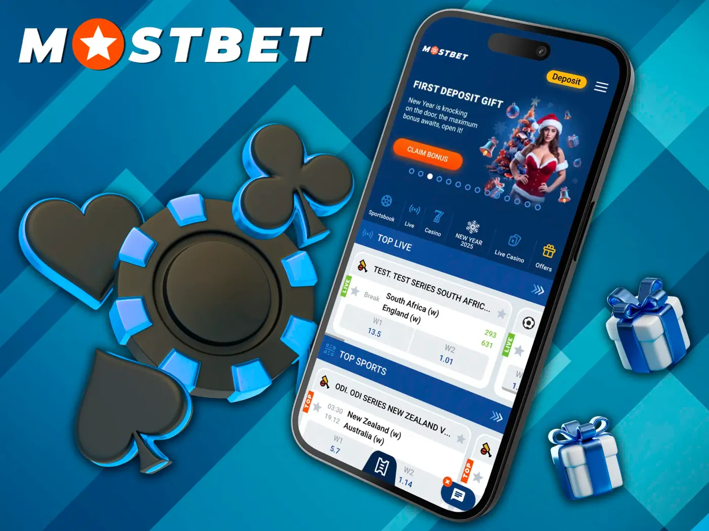 Explore the lucrative offers available on the Mostbet app.