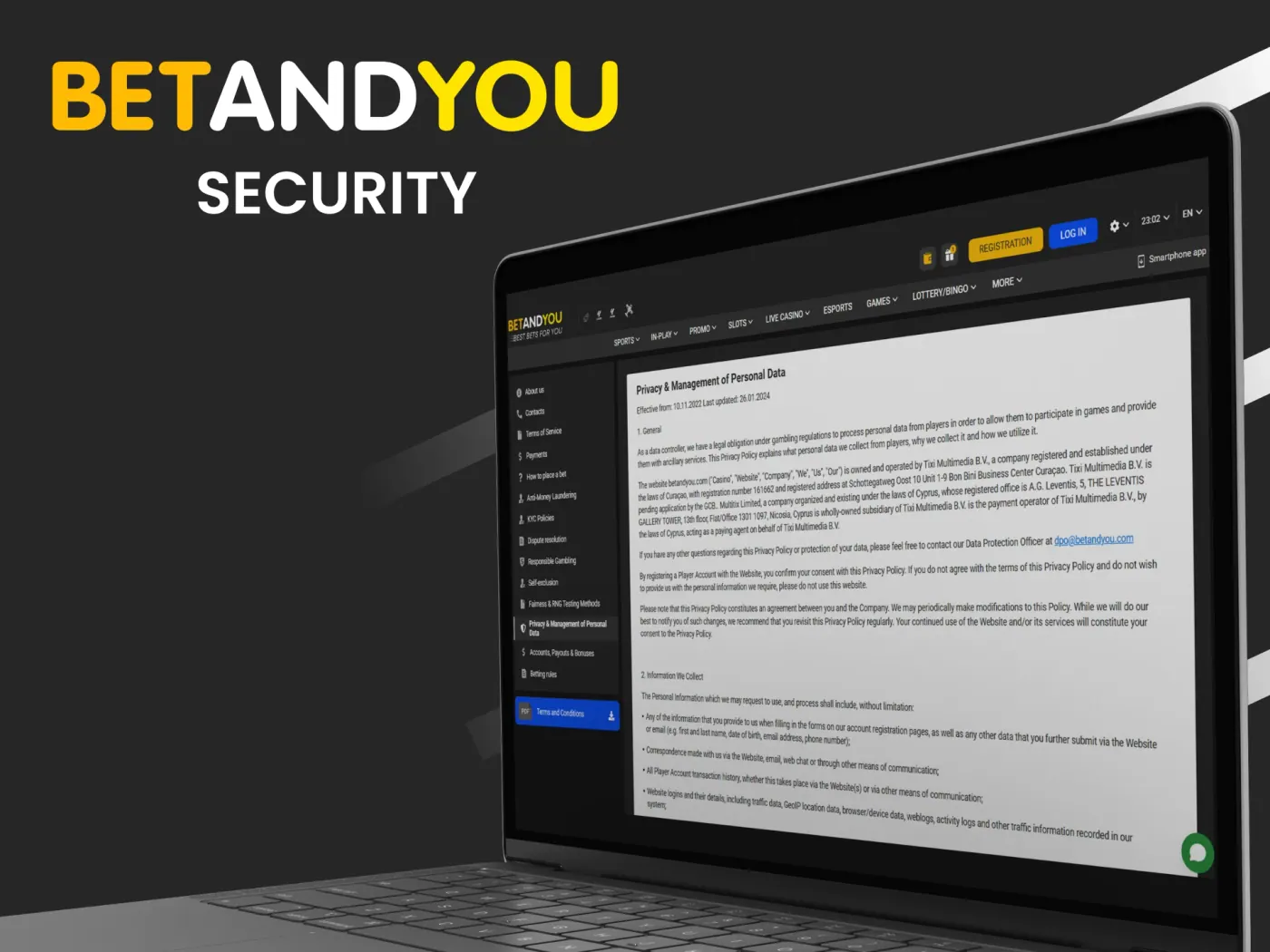 Ensure fairness with Betandyou casino security and fairness measures.