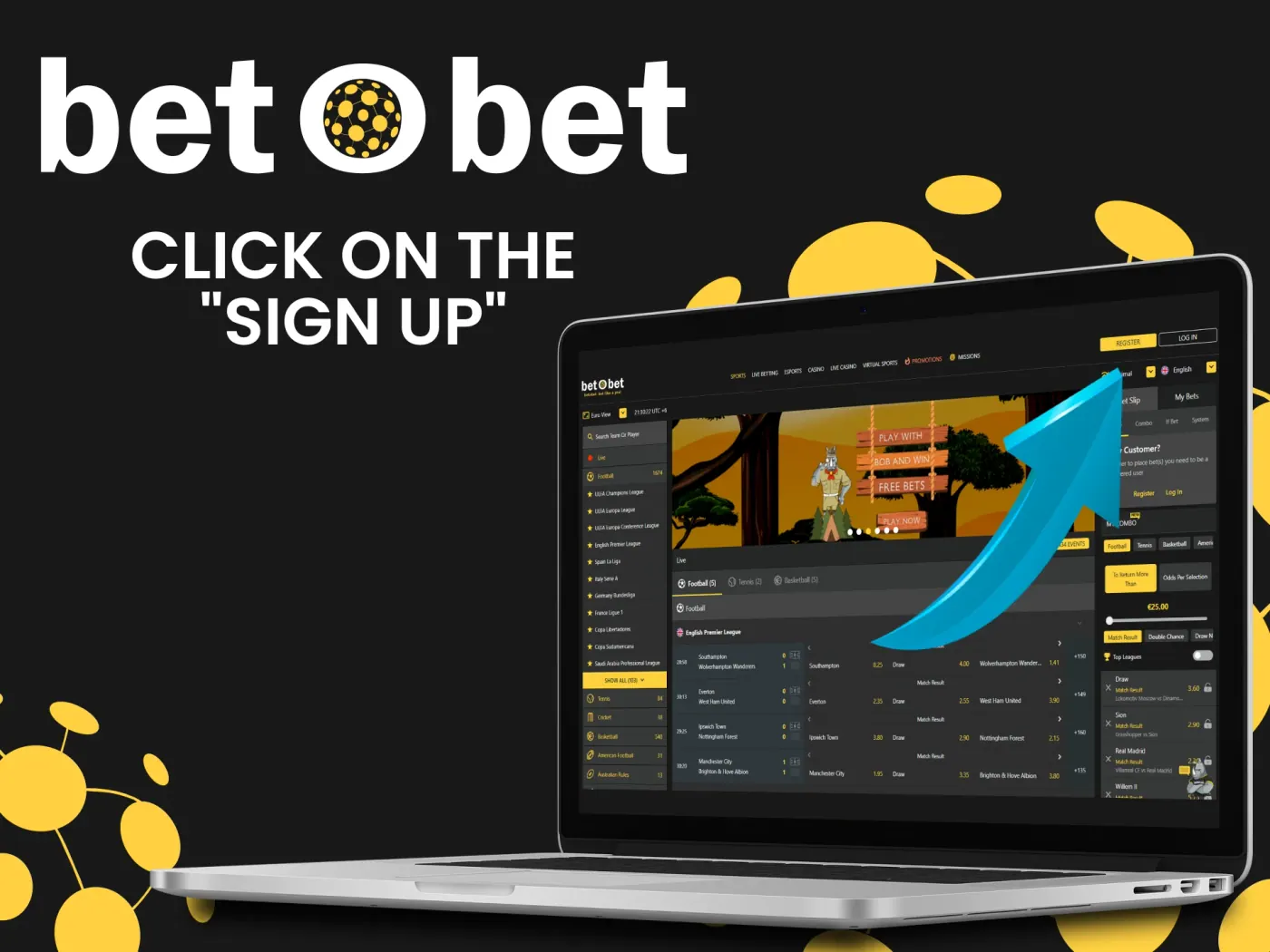 Click on the button at Betobet and join the fun.
