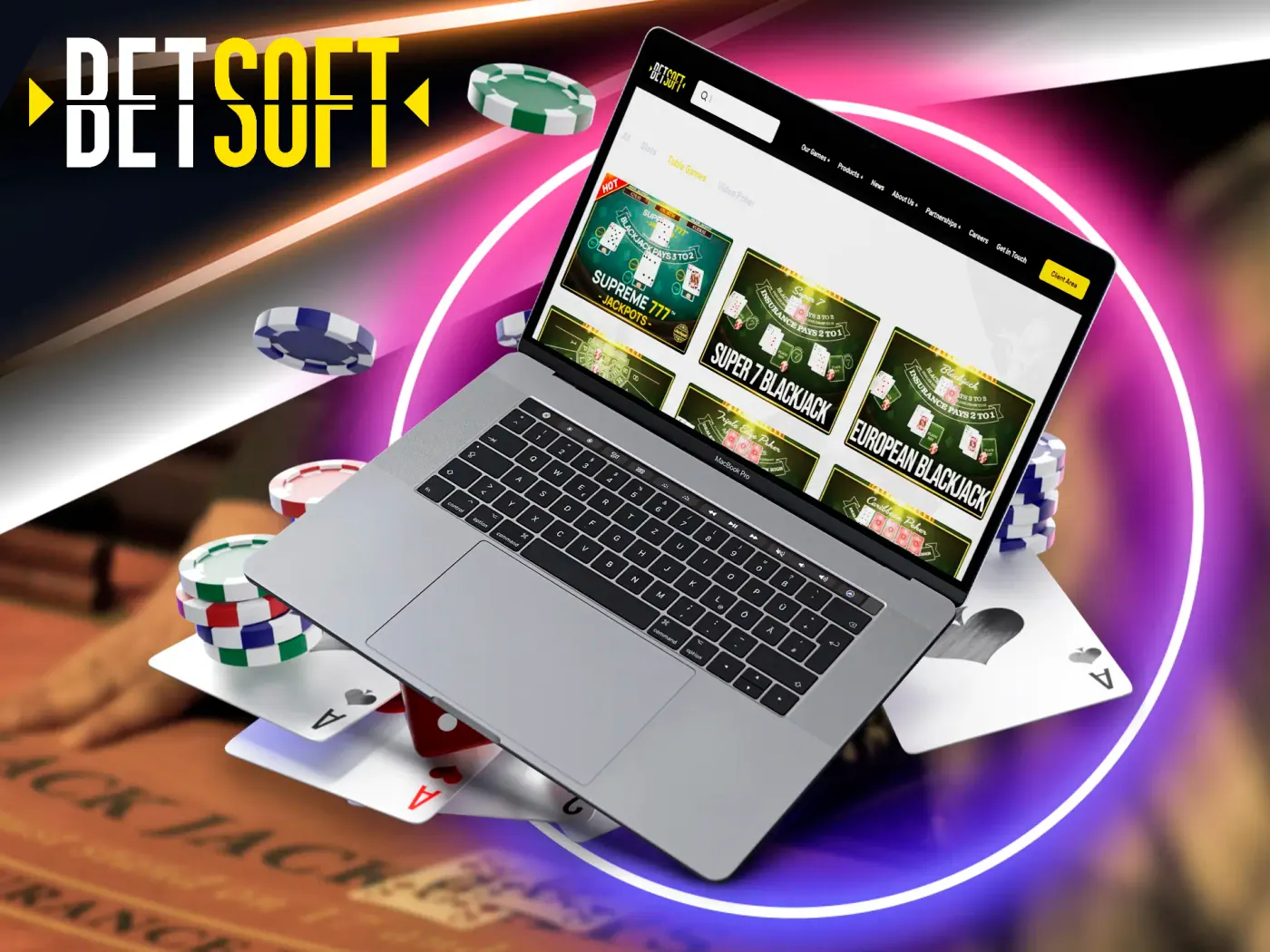 Table games from Betsoft.