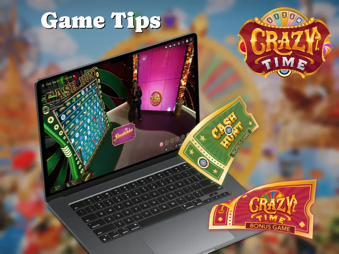 Crazy Time game tips.