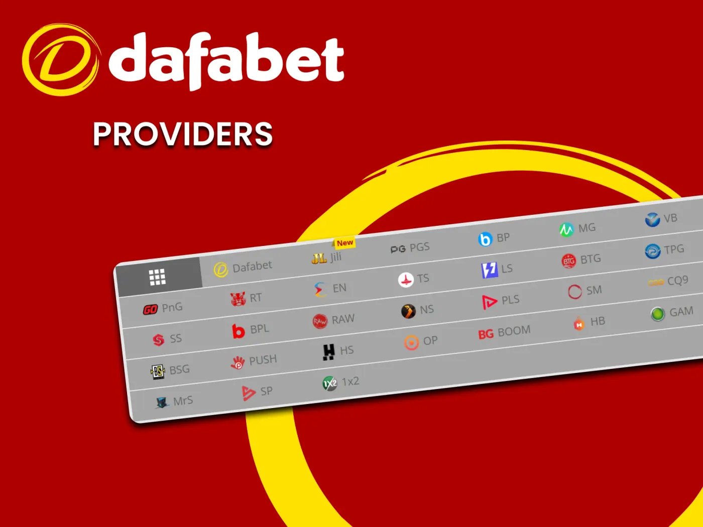 Dafabet casino games providers discover top quality games from the best.
