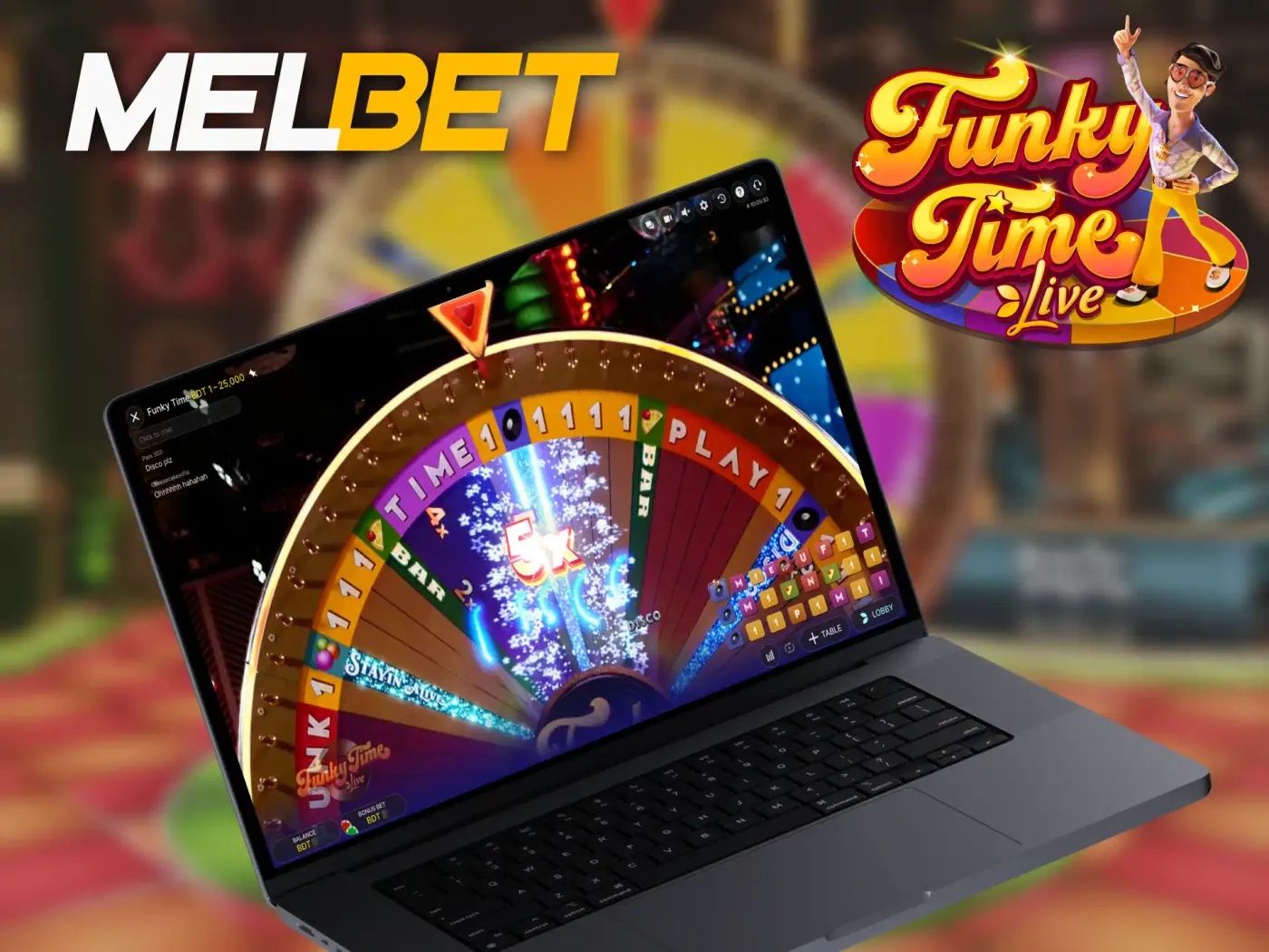 Funky Time at Melbet.