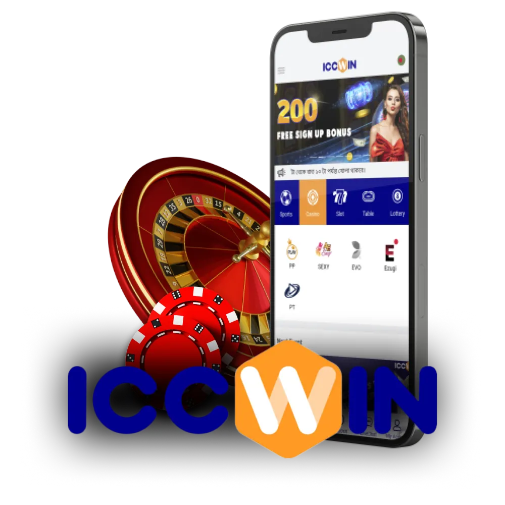 ICCWin casino app.