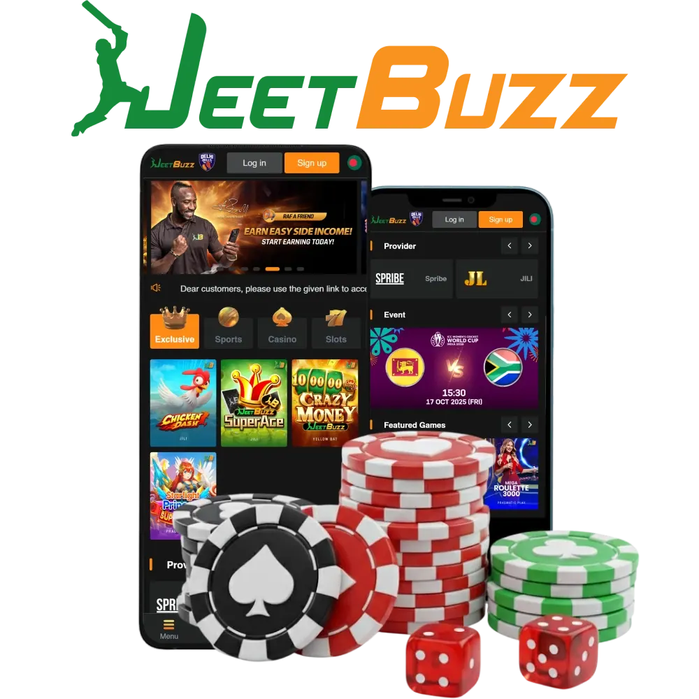 JeetBuzz casino app.