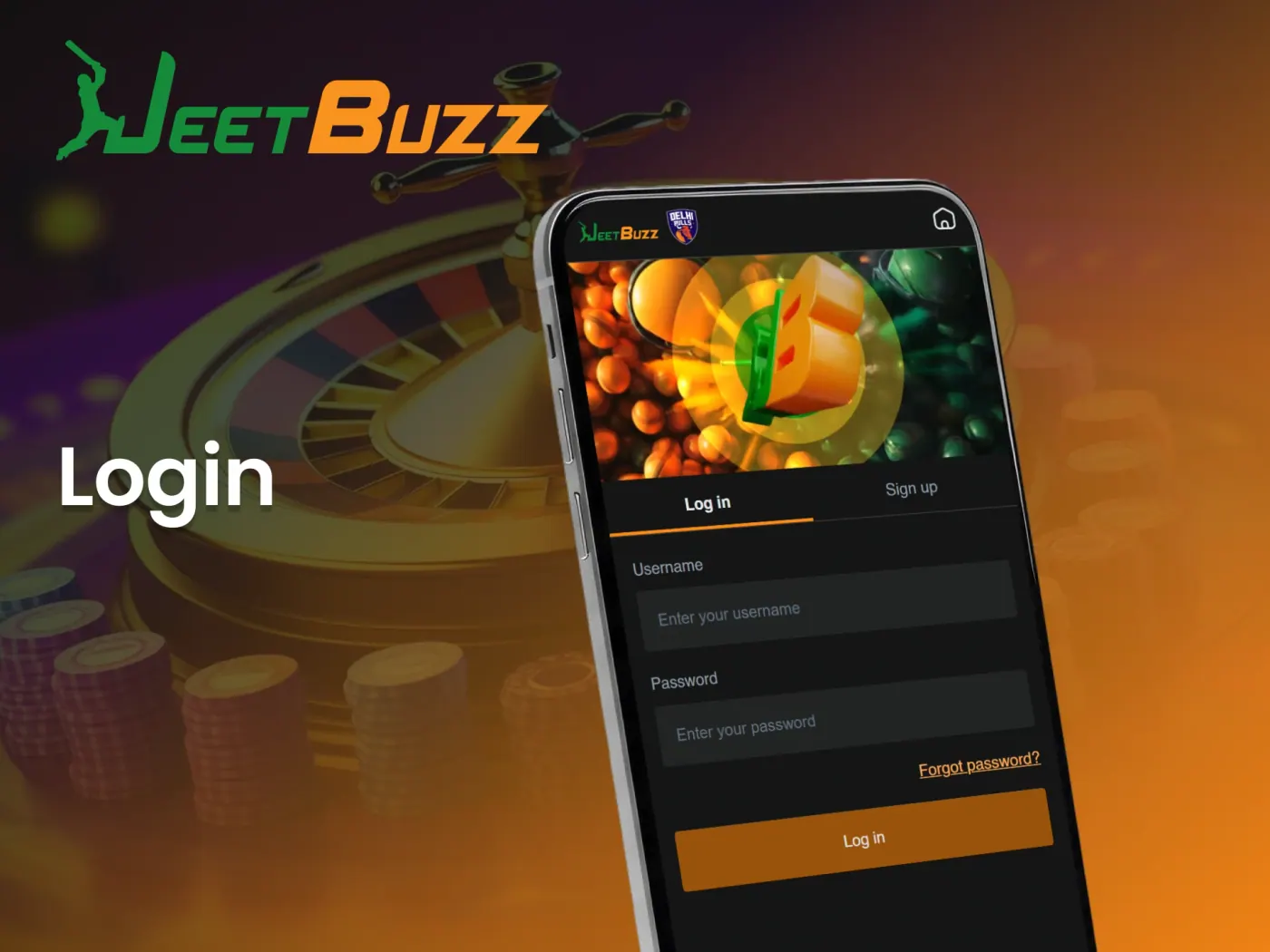 Use the app to swiftly login to your JeetBuzz account and resume playing.