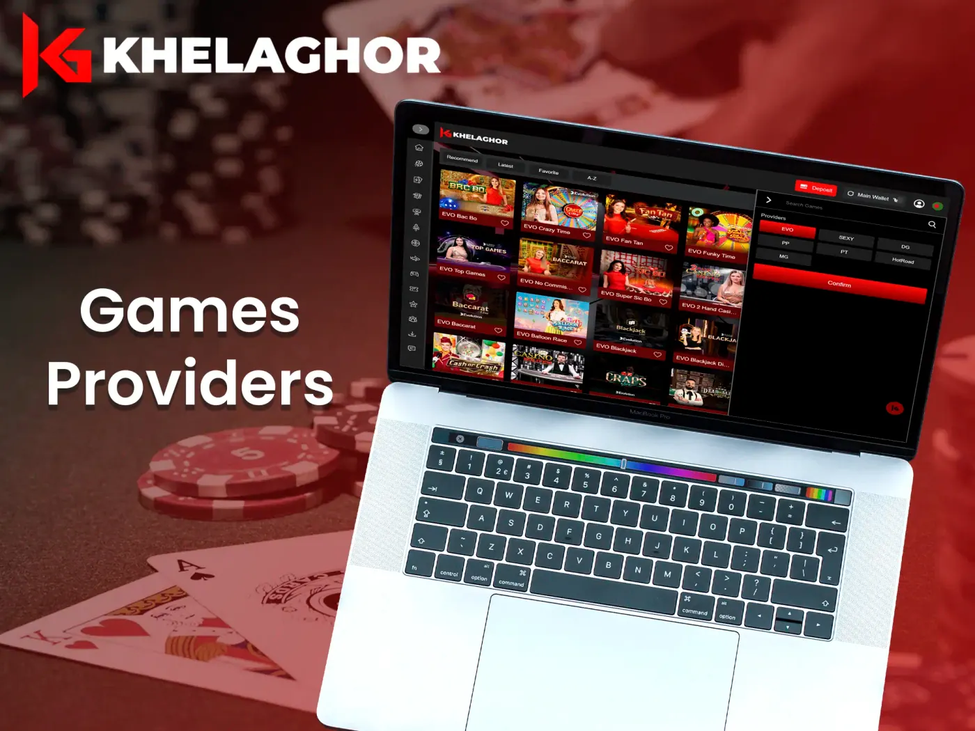 All games at Khelaghor are presented by licensed providers.
