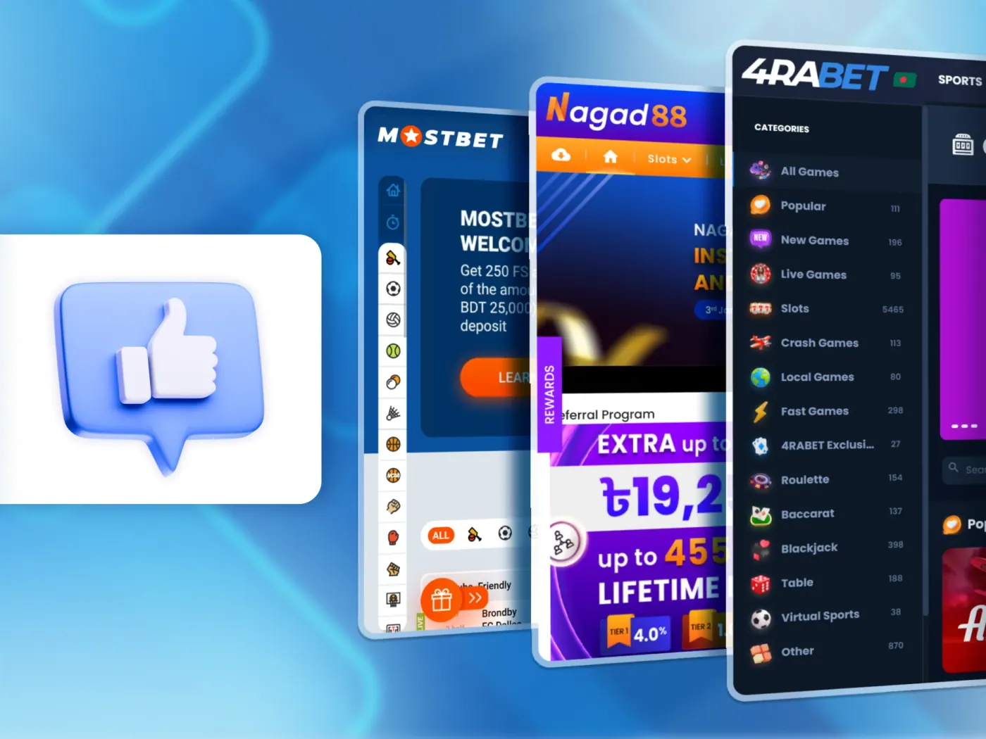 What online casinos offer.