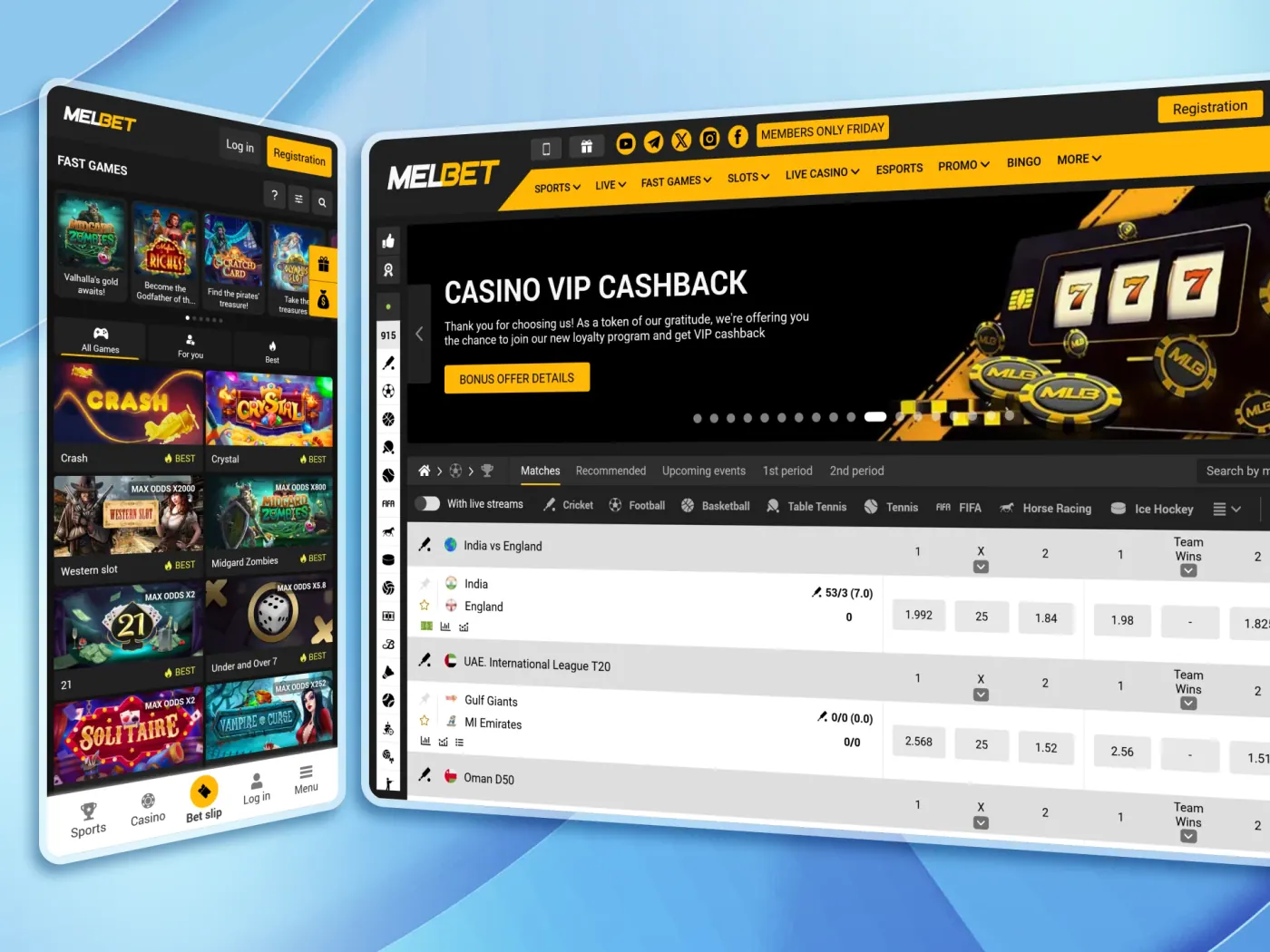 Enjoy the thrill of online casino at the Melbet website.