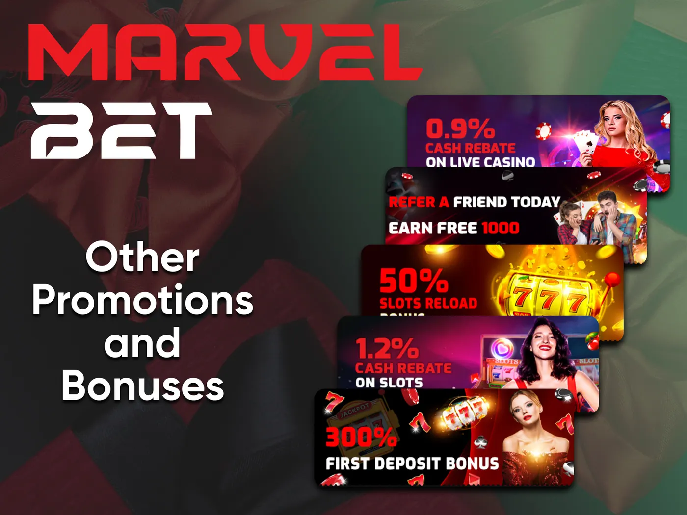 Other Marvelbet promotions.