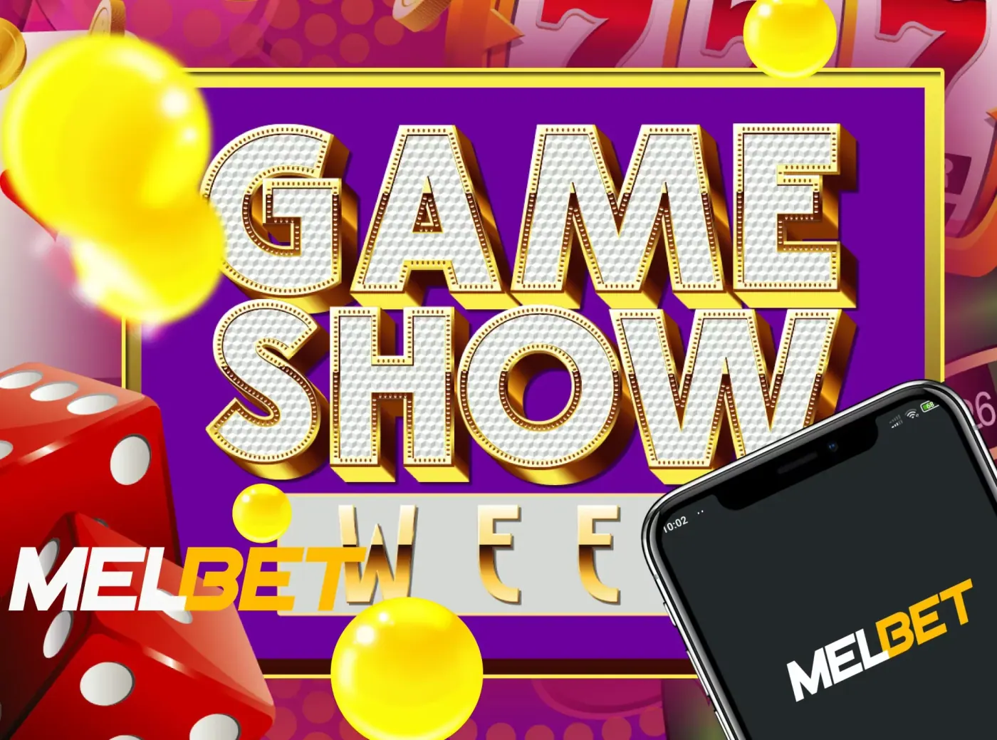 Watch and bet on live game shows via the Melbet app.