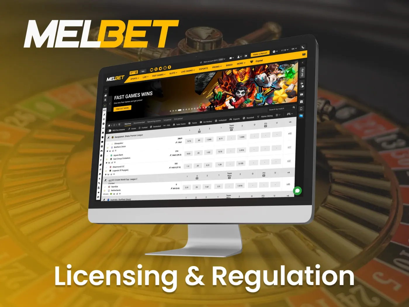 Melbet licensing