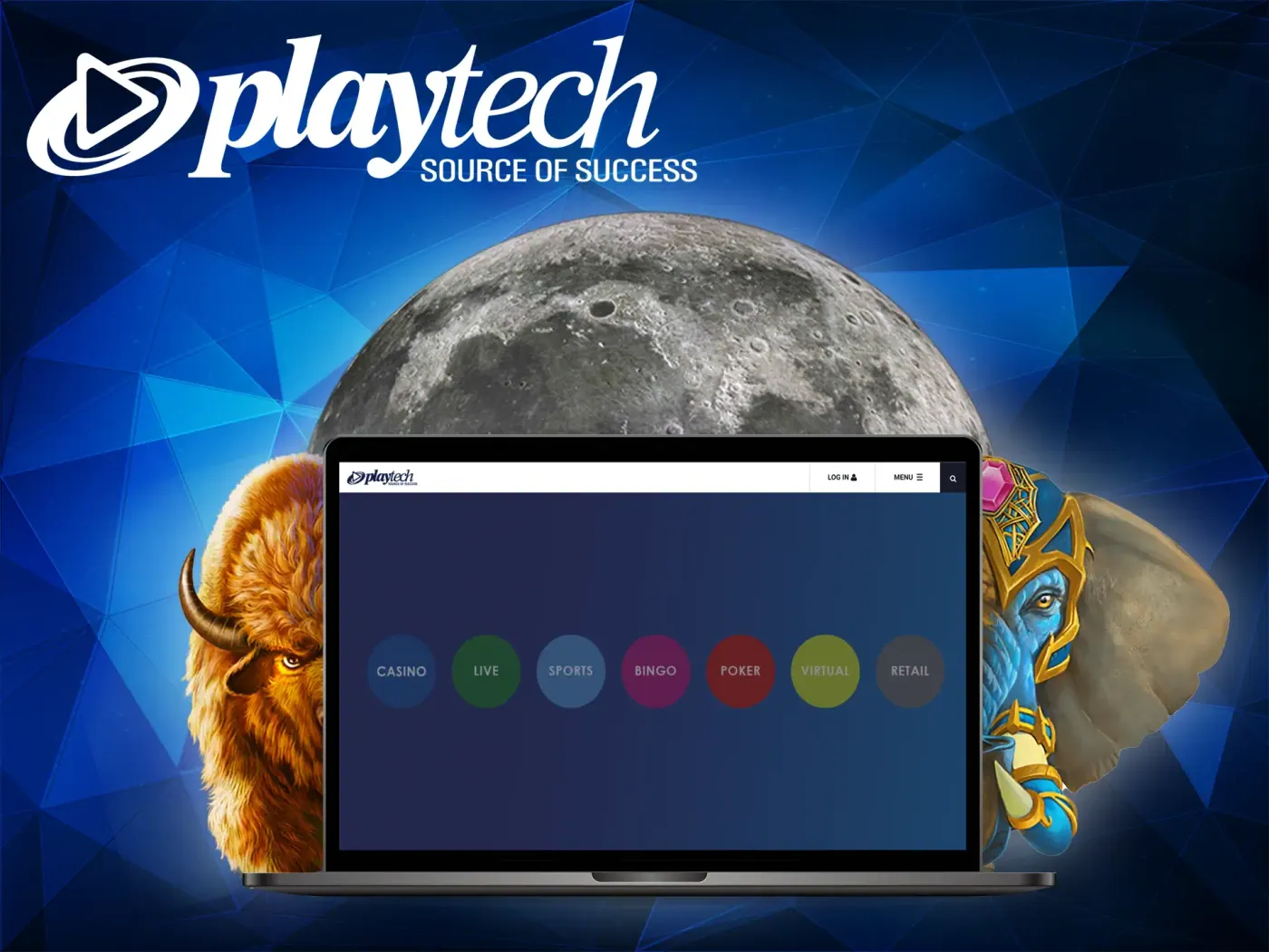 A variety of Playtech casino games.