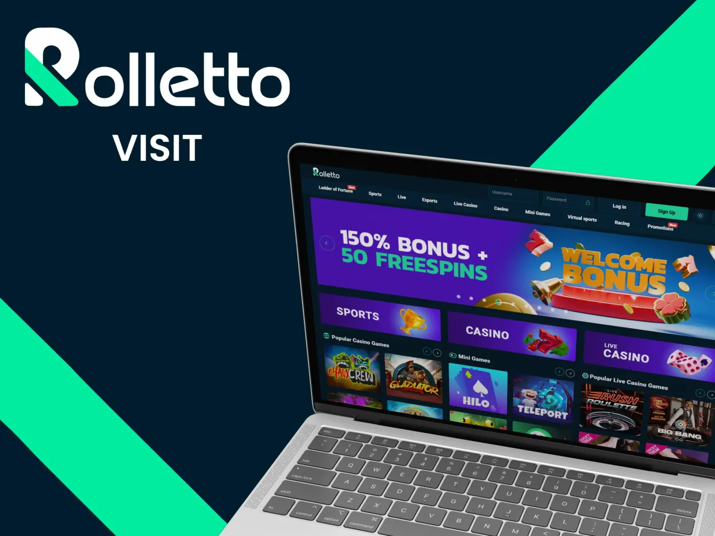 Visit the official website Rolletto and get started today.