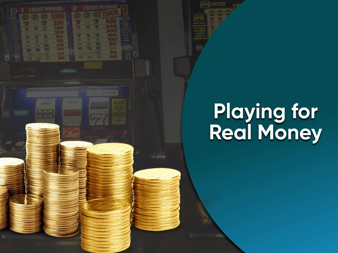 Paid play in slots online.