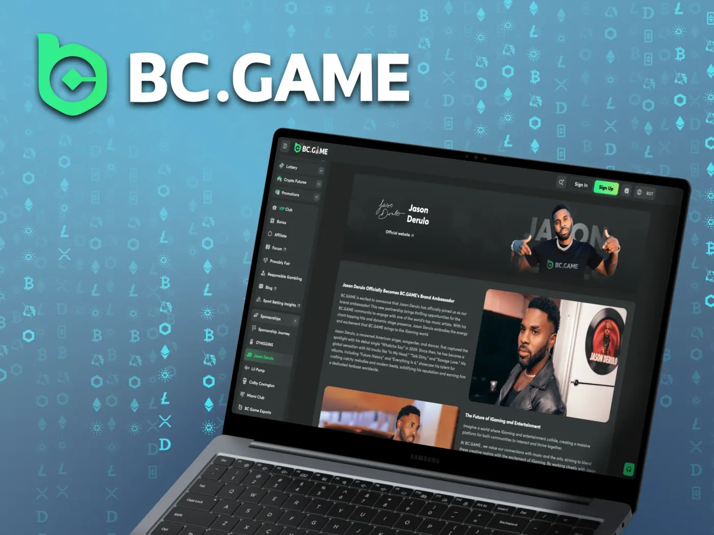 BC.Game crypto casino.