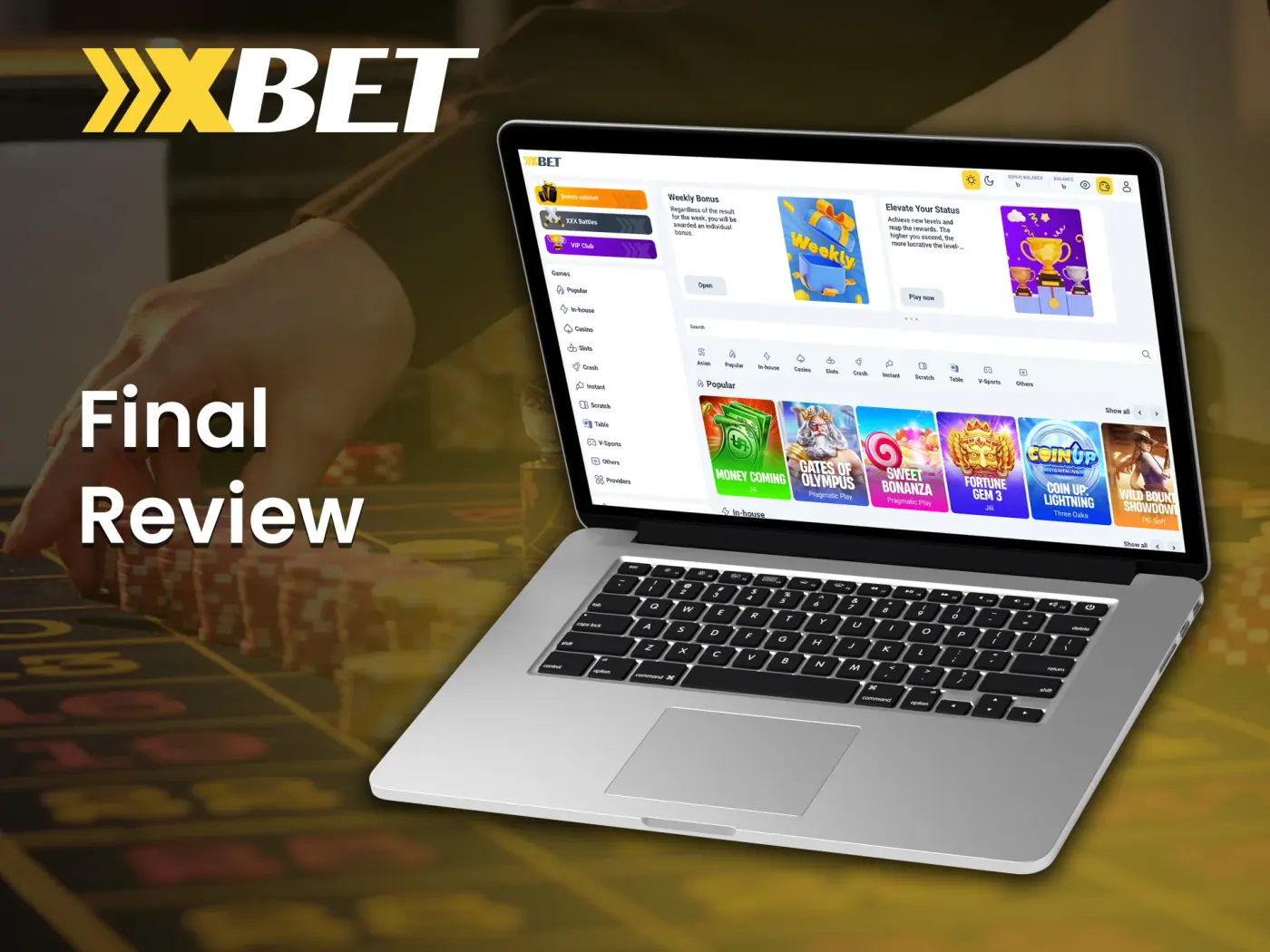 Final review of Xxxbet casino.