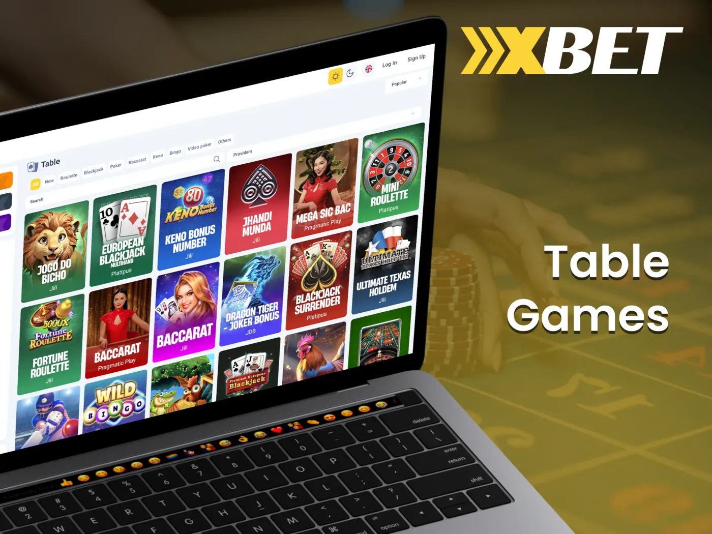 Play Xxxbet table games and enjoy classic casino action.